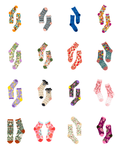 Sock candy fashion socks for women mystery bundle